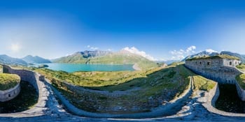 Le col du Mont Cenis en 360°